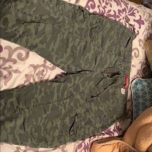 Cargo Camo Pants.